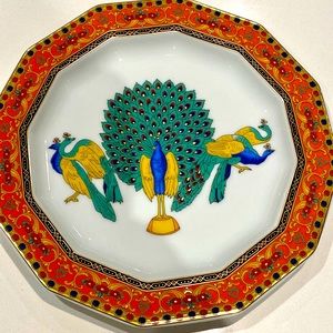 Versace porcelain plate Le Voyage de Marco Polo
